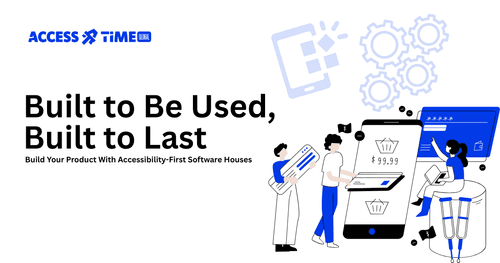 Illustration of a diverse team collaborating building a mobile user interface